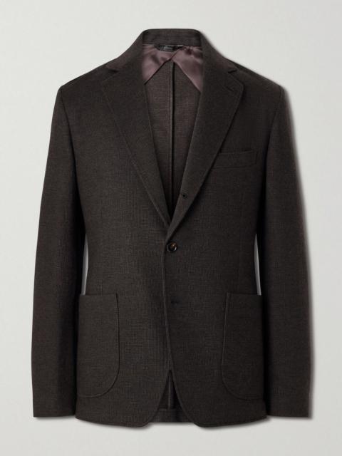 Brioni Houndstooth Cashmere Blazer