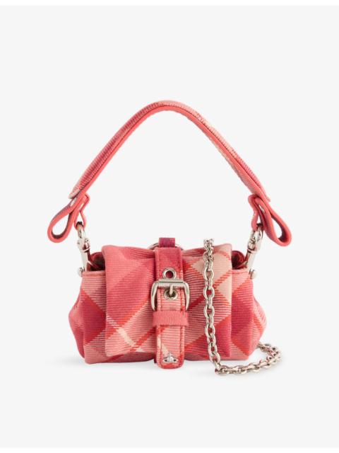 Vivienne Westwood Hazel Treasure Wool-Blend Top-Handle Bag