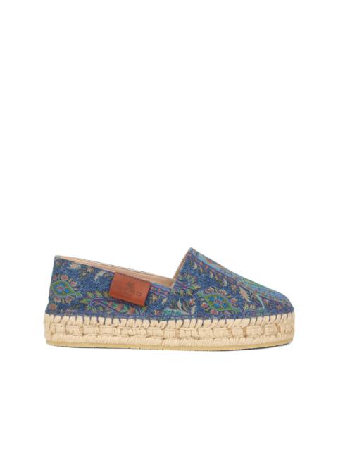 Etro denim espadrilles