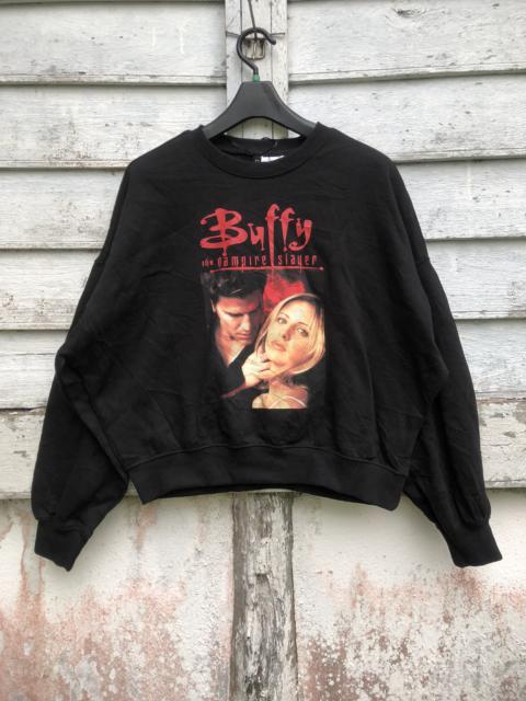 Other Designers Divided Buffy The Vampire Slayer Cropped Sweatshirt sogeking REVERSIBLE