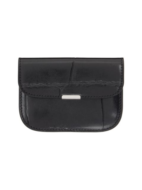 Lemaire Brown Soft Tab Card Holder