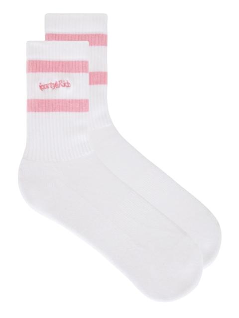 Sporty & Rich Serif Logo Socks