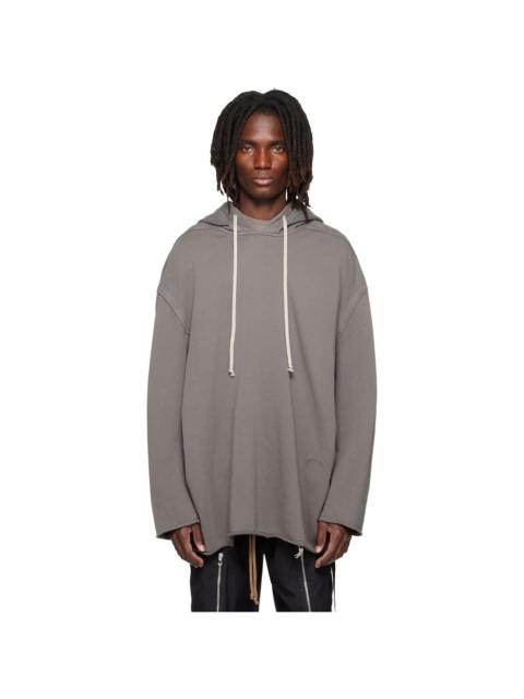 Rick Owens DRKSHDW Gray Tower Peter Hoodie