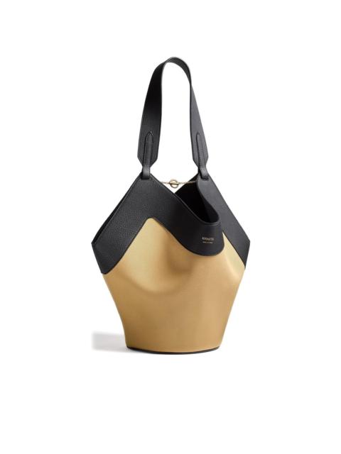 KHAITE small Lotus leather tote