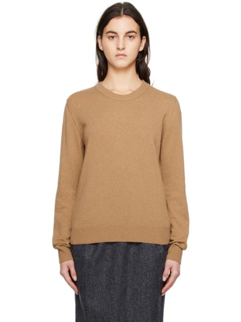 Maison Margiela Tan Crewneck Sweater