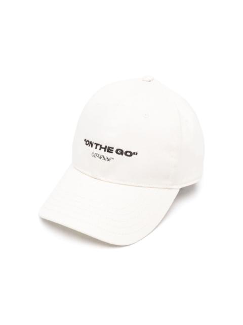 Off-White On The Go embroidered cap