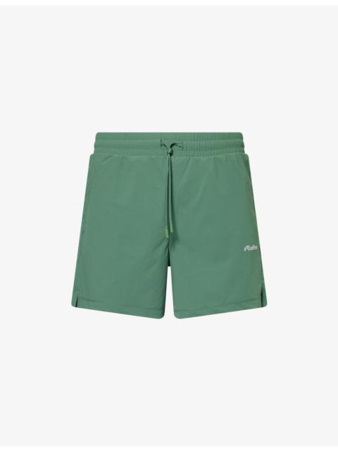malbon Poly Tech Logo-print Shell Shorts