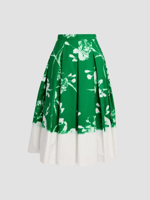 Erdem PLEATED MIDI SKIRT