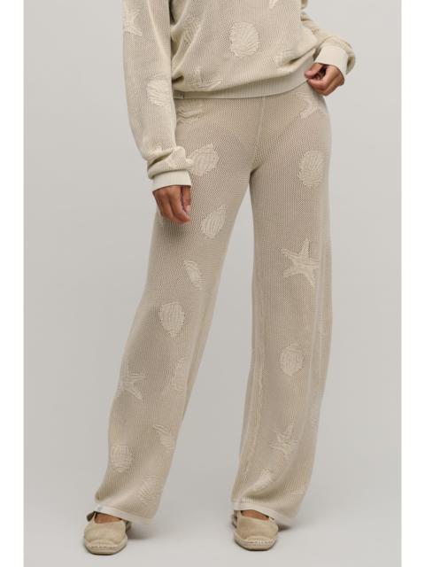 Barefoot Dreams Sunbleached Shell Motif Pant