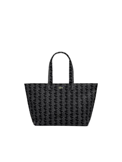 LACOSTE Jacquard logo tote bag