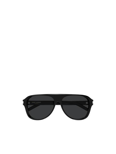 SAINT LAURENT pilot-frame sunglasses