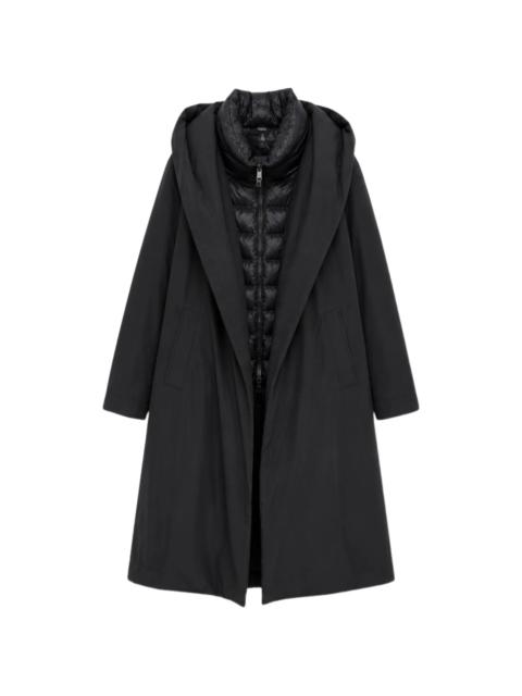 Herno Herno Layered Hooded Coat