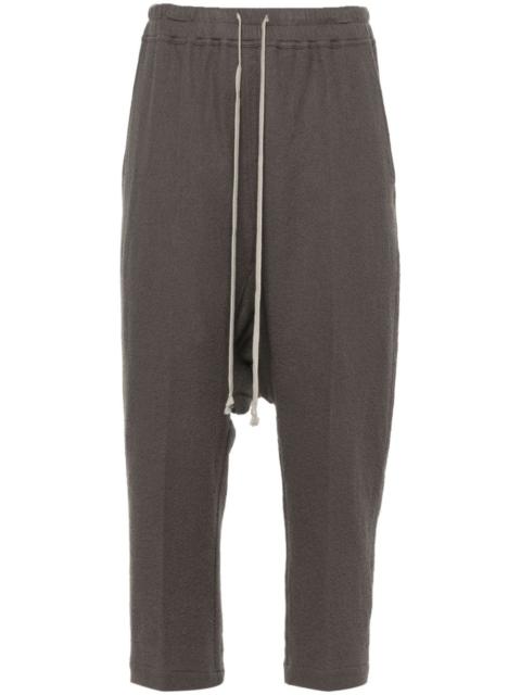 Rick Owens drop-crotch cropped trousers