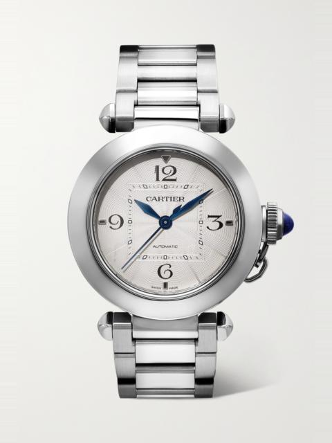 Pasha de Cartier Automatic 35mm stainless steel watch