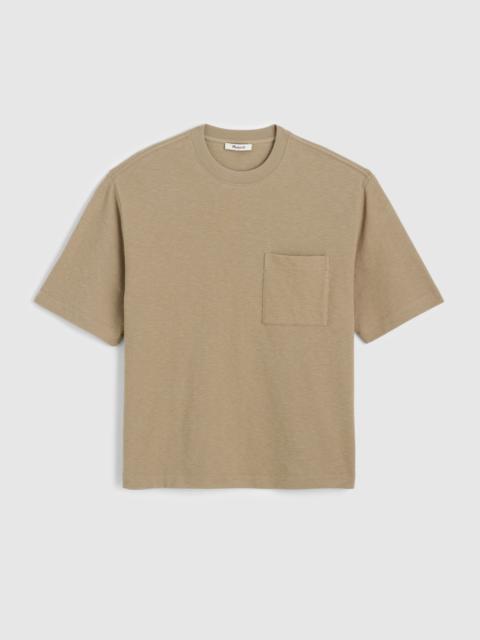 Madewell Boxy Pocket Tee in Weekend Slub