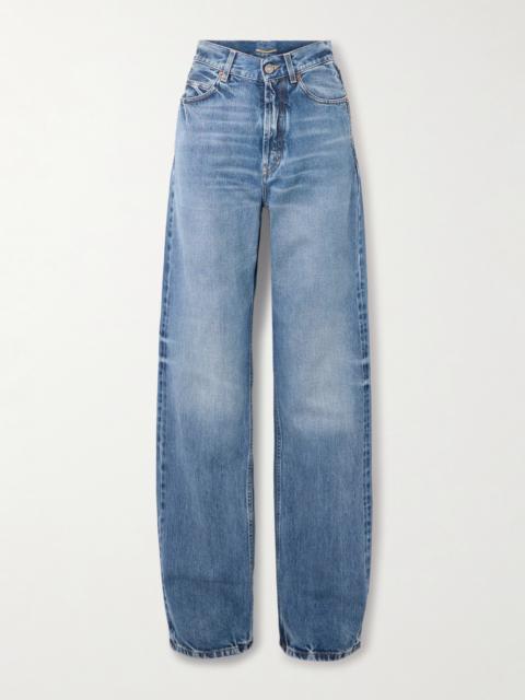 SAINT LAURENT High-rise Wide-leg Jeans