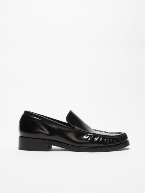 Acne Studios Leather loafers - Black