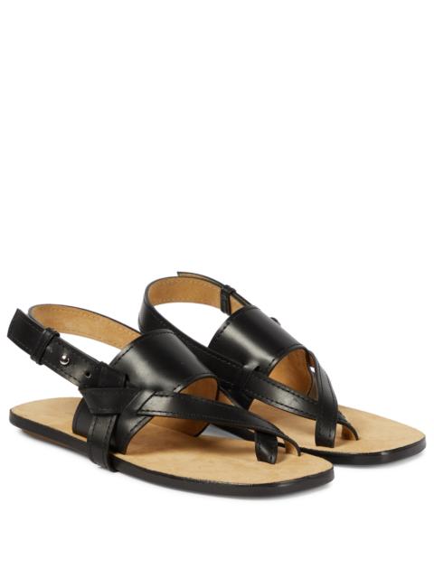 Victoria Beckham Leather sandals