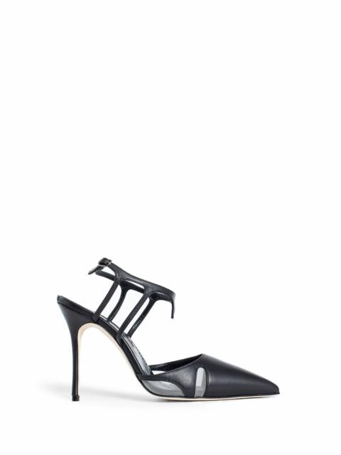 MANOLO BLAHNIK WOMAN BLACK PUMPS