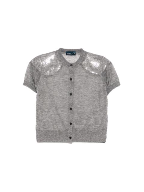 Kolor sequin-embellished cardigan
