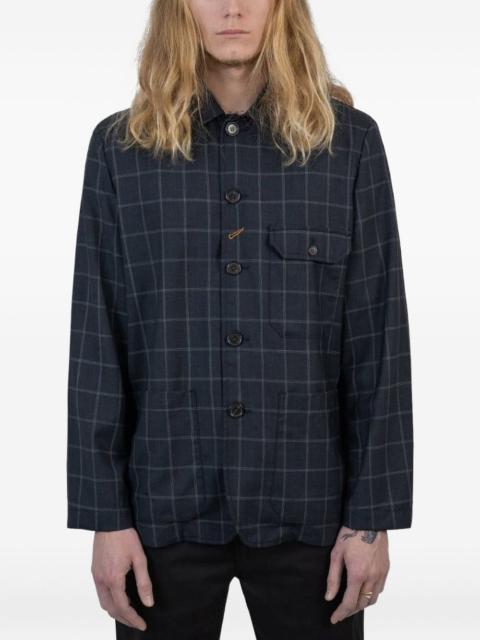 Universal Works checked pocket jacket