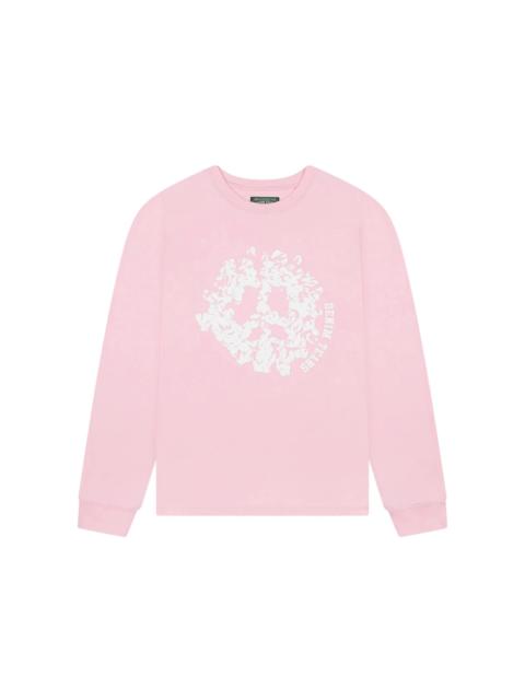 DENIM TEARS Denim Tears Peace Wreath Long Sleeve Tee Pink