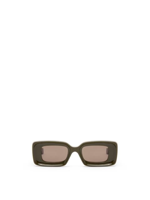 Loewe Rectangular sunglasses in acetate