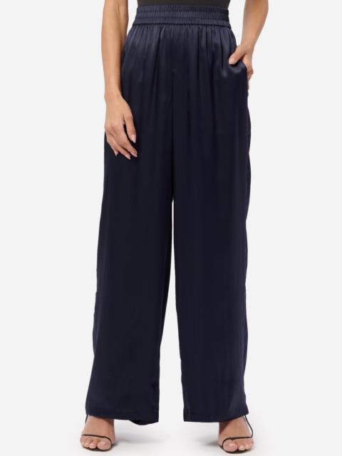 CAMI NYC BLEECKER SILK PANT NAVY
