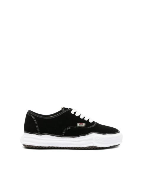 Maison MIHARAYASUHIRO logo-patch low-top sneakers