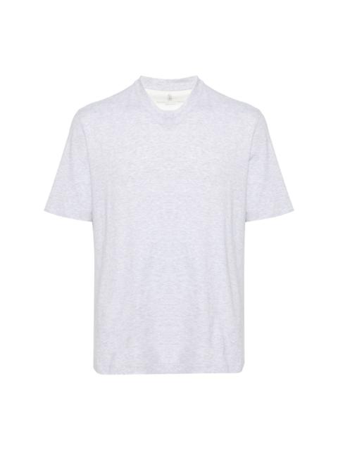 V-neck cotton T-shirt