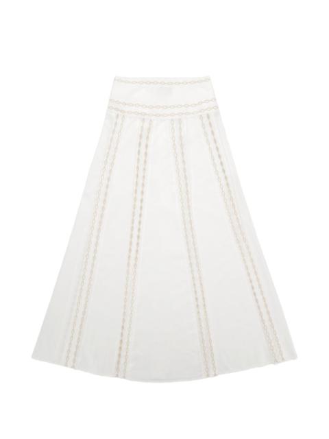 FORTELA Alexane broderie-anglaise skirt