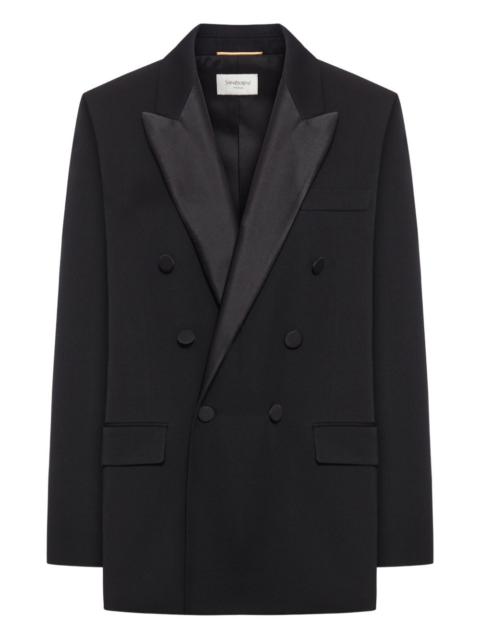 SAINT LAURENT Half Zip Jacket | forward | REVERSIBLE