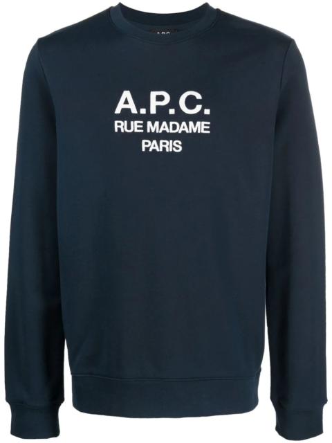 Rufus logo-embroidered sweatshirt