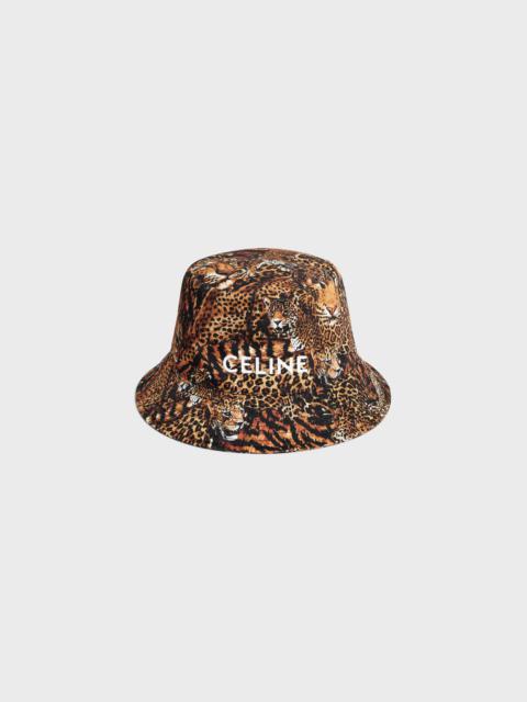 CELINE CELINE BUCKET HAT IN COTTON GABARDINE