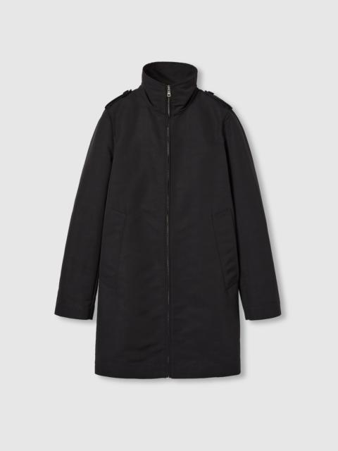 GUCCI Nylon faille coat