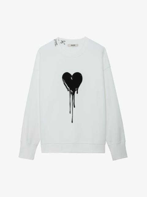 Zadig & Voltaire Oscar Heart Sweatshirt