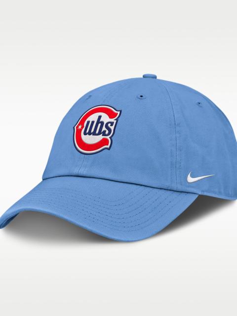 Nike Chicago Cubs Club Alt Logo Men's Nike MLB Adjustable Hat