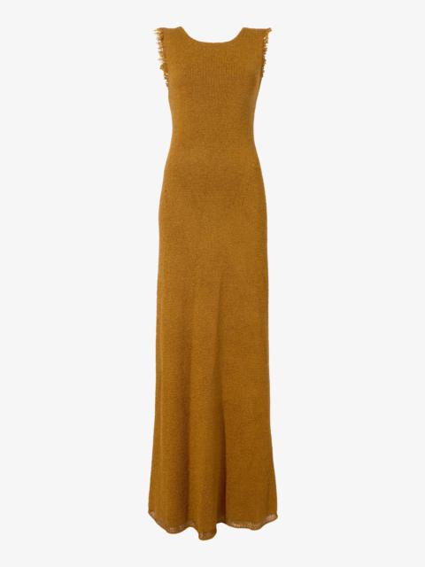 Proenza Schouler Silvia Backless Dress In Silk Doubleface Boucle