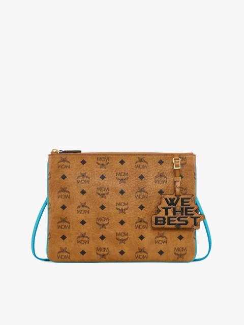MCM MCM x We The Best Crossbody Pouch in Visetos