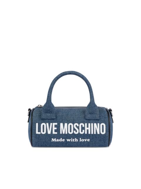 Moschino top-handle clutch bag