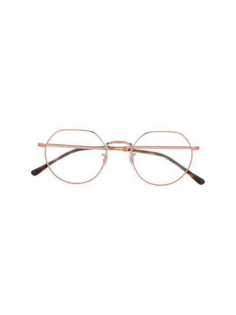Ray-Ban geometric frame glasses
