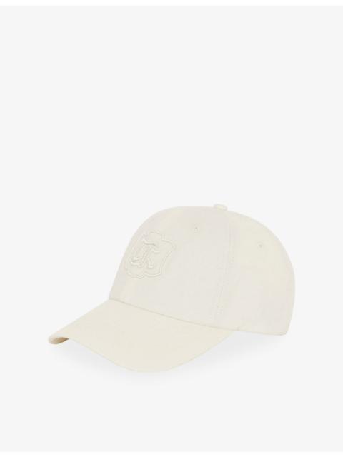 The Kooples Logo-Embroidered Cotton Baseball Cap