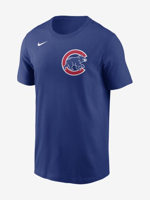 Chicago Cubs Fuse Wordmark Nike Men's MLB T-Shirt