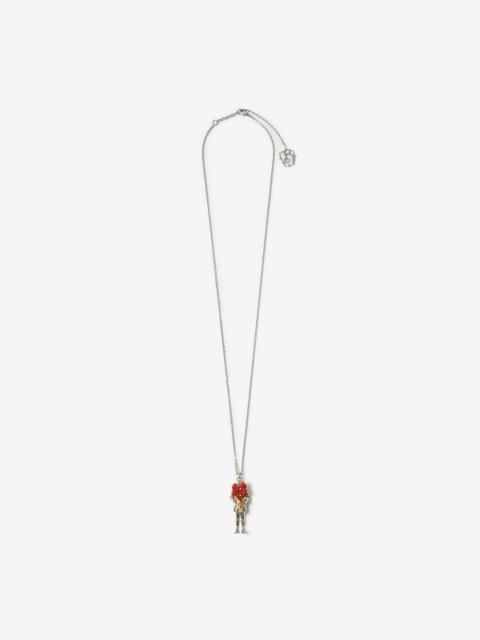 Burberry Knight Rose Charm Necklace​