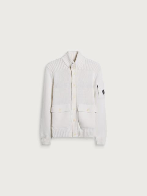 C.P. Company C.P. Company Lambswool GRS Button Lens Sweater