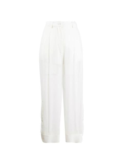 PUCCI high-rise sheer trousers