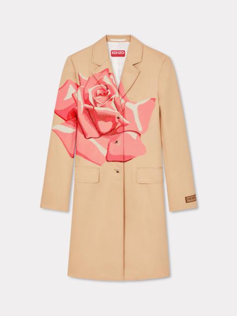 KENZO 'KENZO Rose' embroidered coat