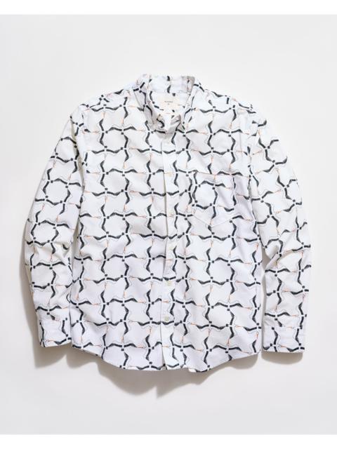 Billy Reid Pelican Plaid MSL 1-Pocket Shirt