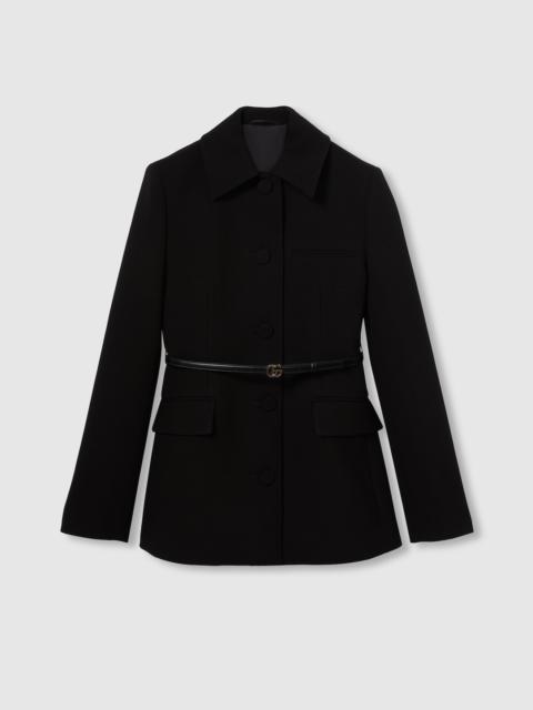 GUCCI Wool crêpe jacket