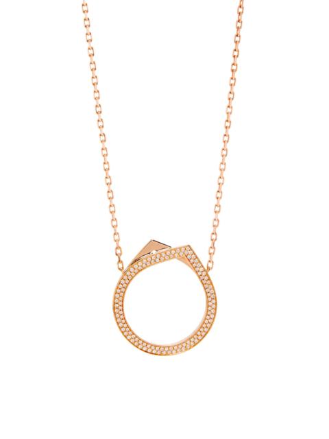 REPOSSI Women's Antifer 18K Rose Gold & 0.65 TCW Diamond Pendant Necklace - Rose Gold